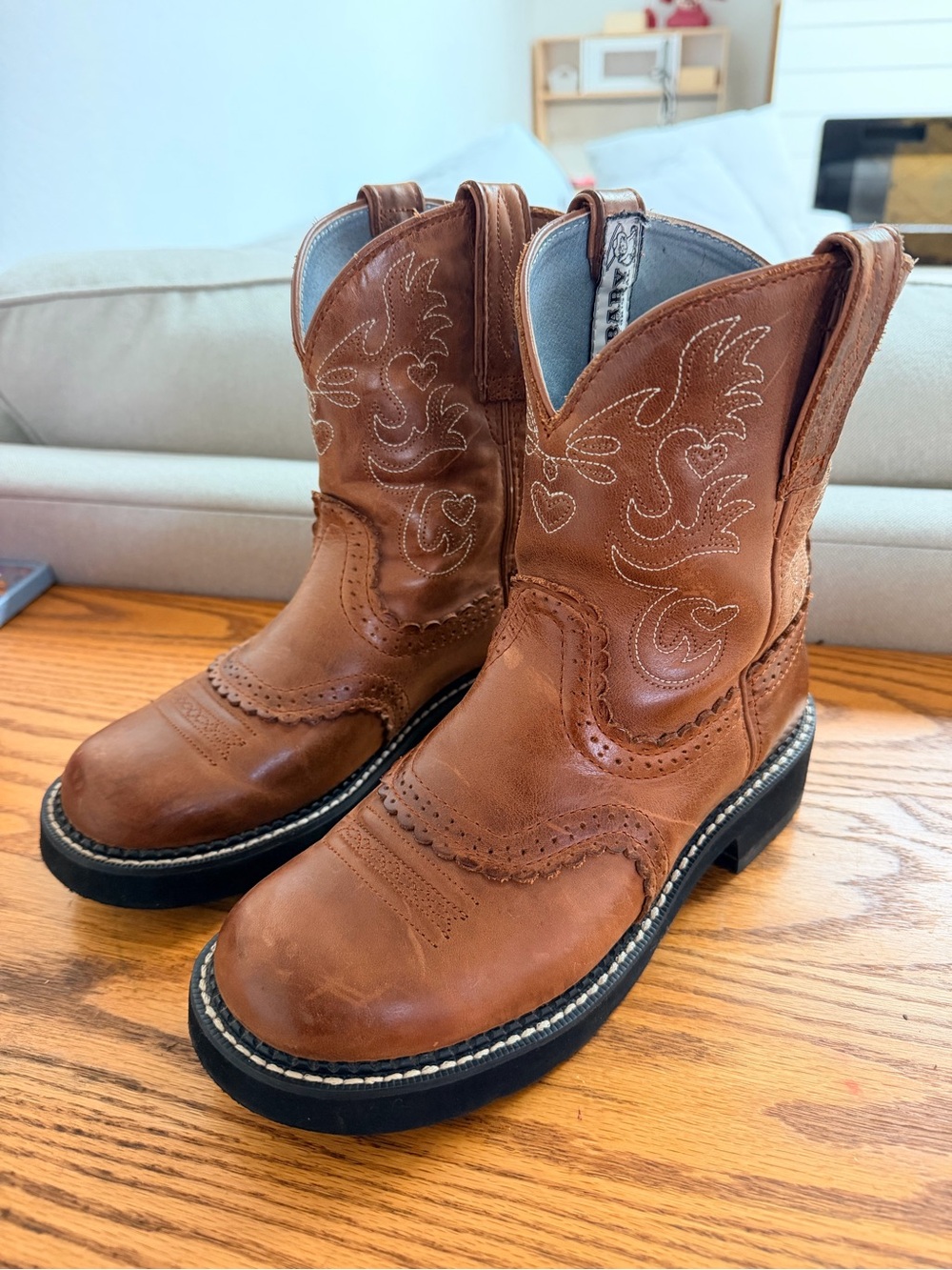 Ariat Fatbaby Saddle Western Boots